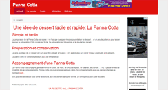 Desktop Screenshot of panna-cotta.org
