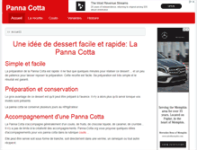 Tablet Screenshot of panna-cotta.org